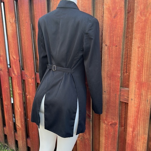 Contempo Casual Women’s Black Coat Jacket Size S - Picture 6 of 12